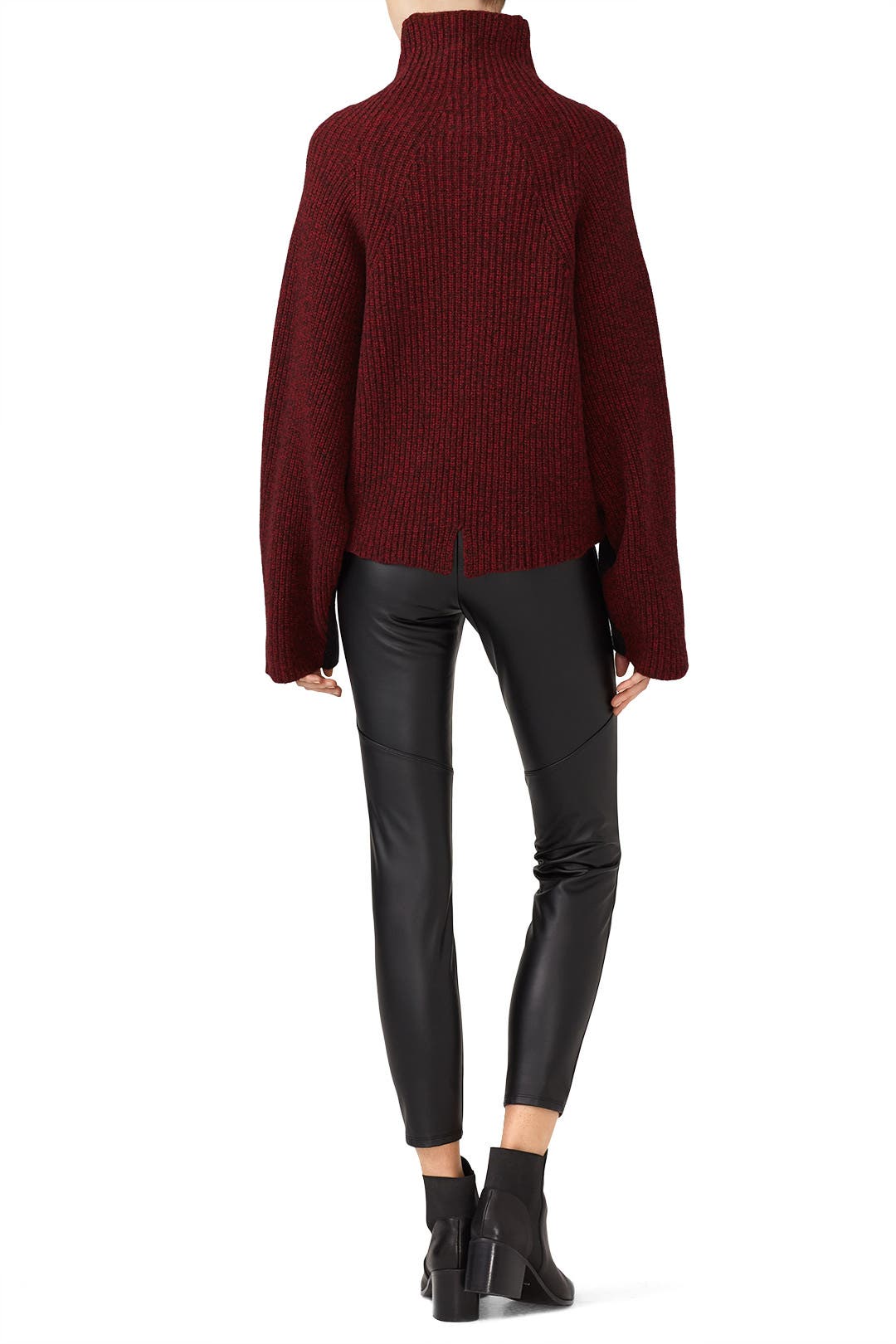 ZADIG & VOLTAIRE ラウントフレムサンクラス SZV148 340G Burgundy Lola Sweater by Zadig & Voltaire | Rent the Runway