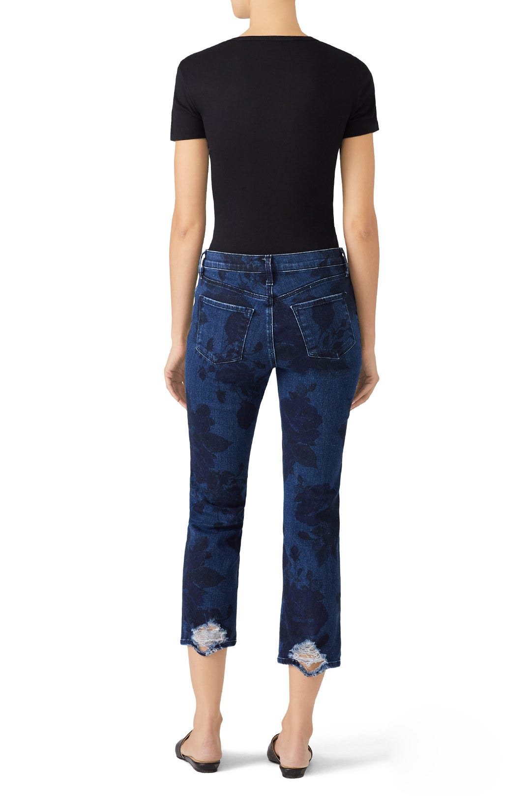 Selena Mid Rise Crop Jeans by J BRAND 2