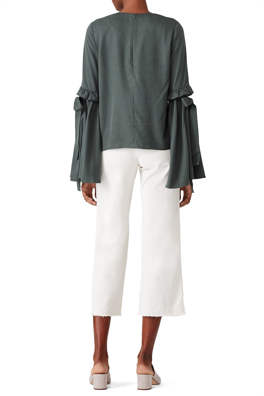 Tied Bell Sleeve Top by J.O.A. 2