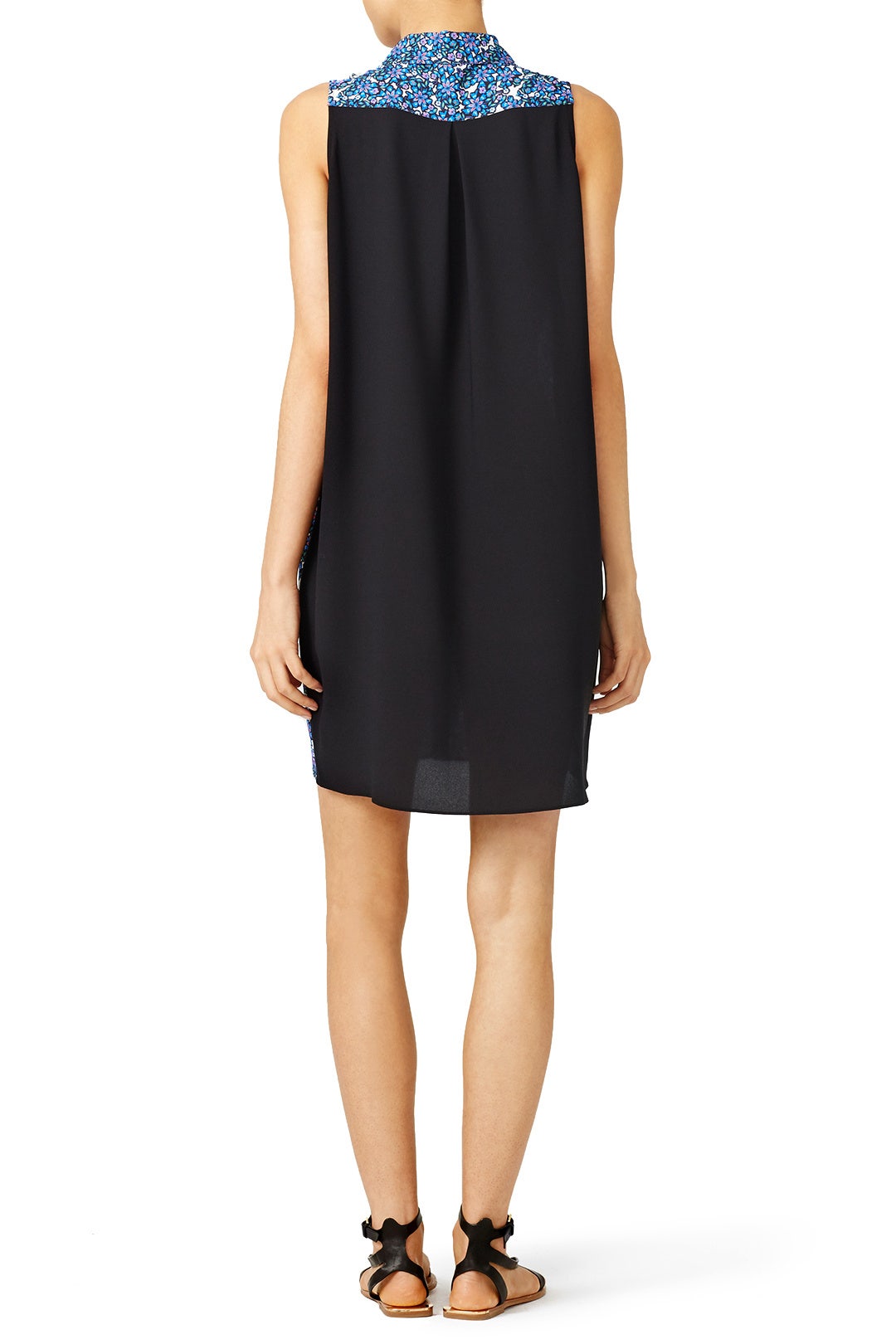 Scribble Flowers Shirtdress by Nicole Miller 2