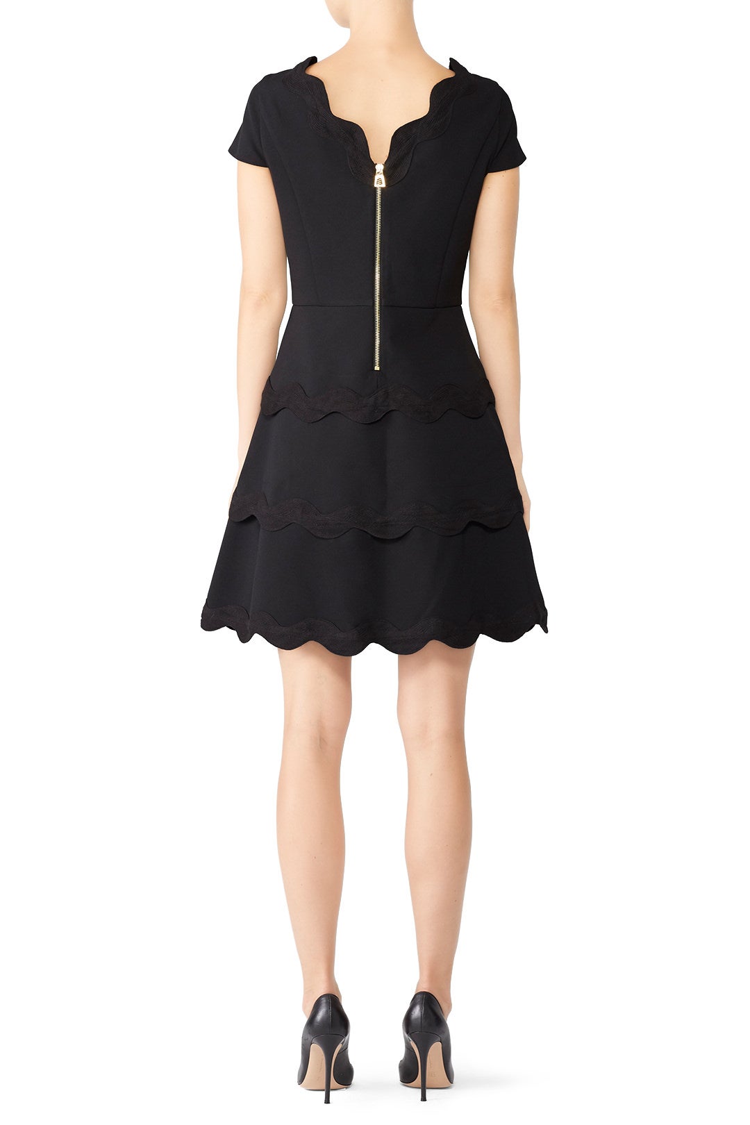 Black Ric Rac Dress by Sail to Sable 1