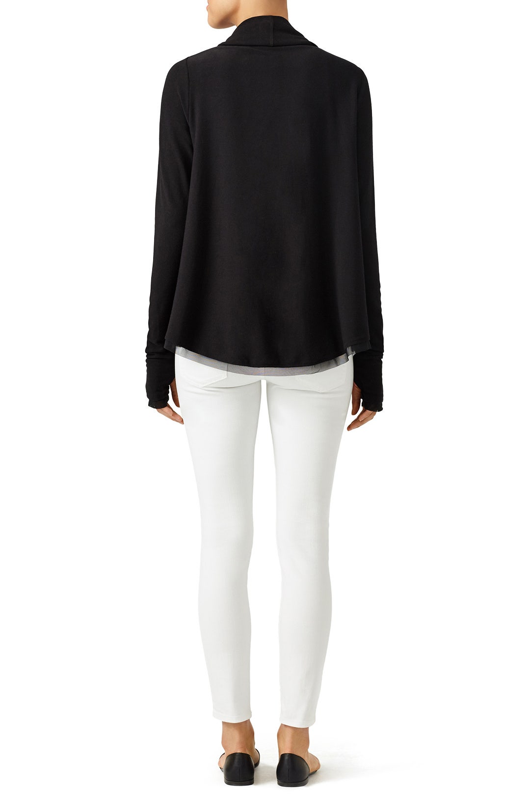 Black Everyday Cardigan by ALALA 2