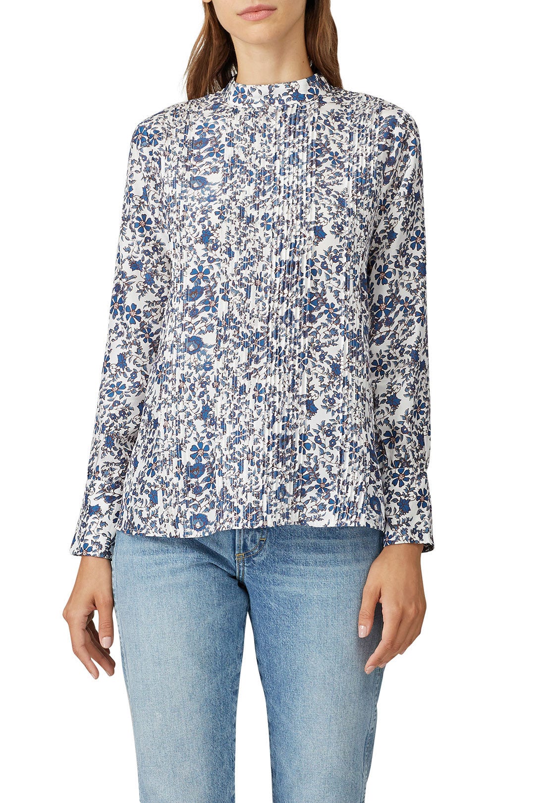 Sez Pintuck Blouse by Apiece Apart 1