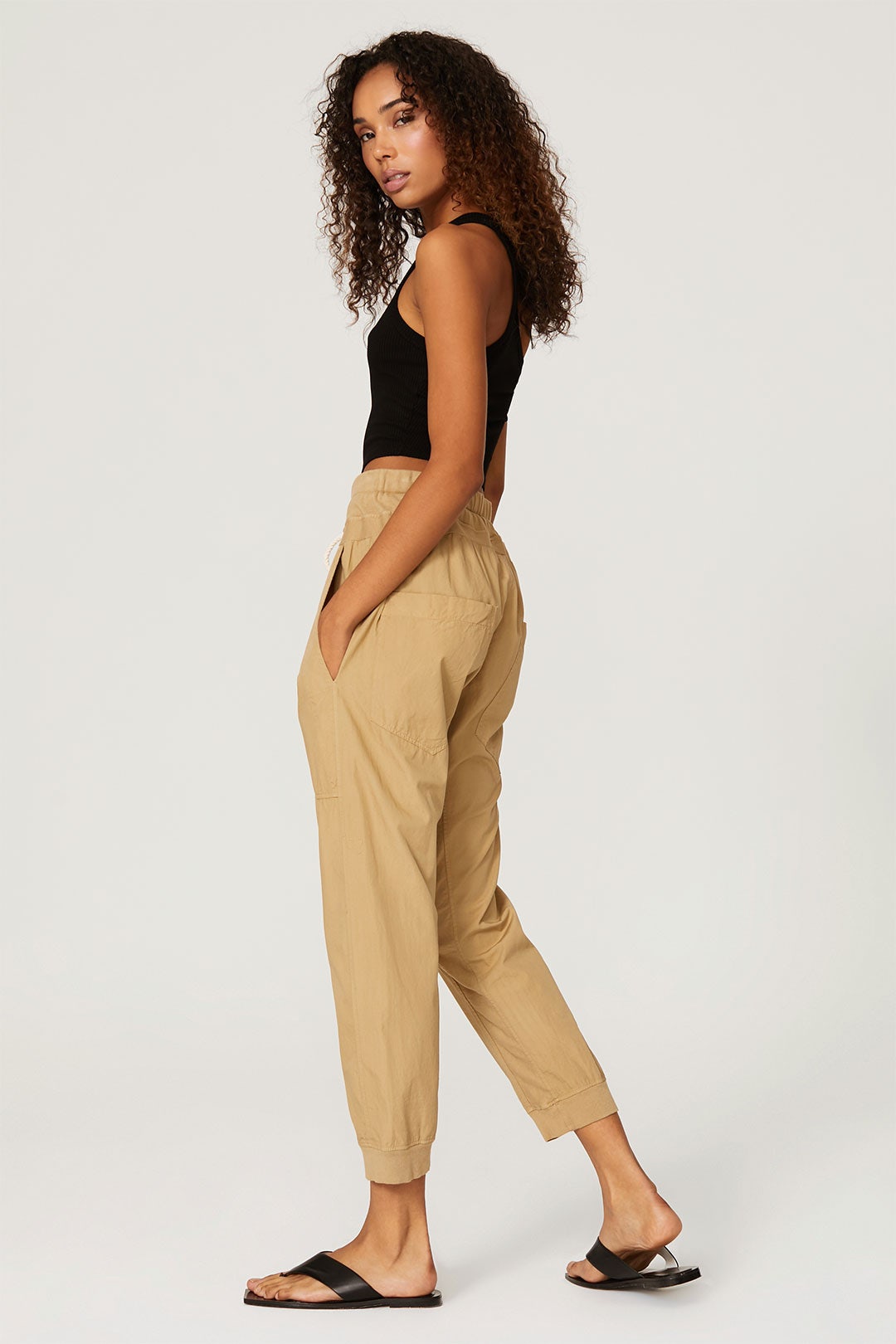 Tan Utility Pants by Bassike 1
