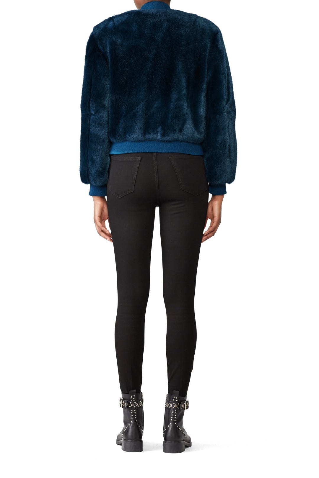 Ellington Faux Fur Jacket by Elizabeth and James 2