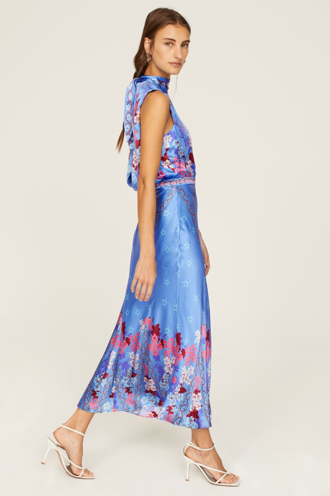 Sakura Falls Fleur Midi Dress by SALONI | Rent the Runway