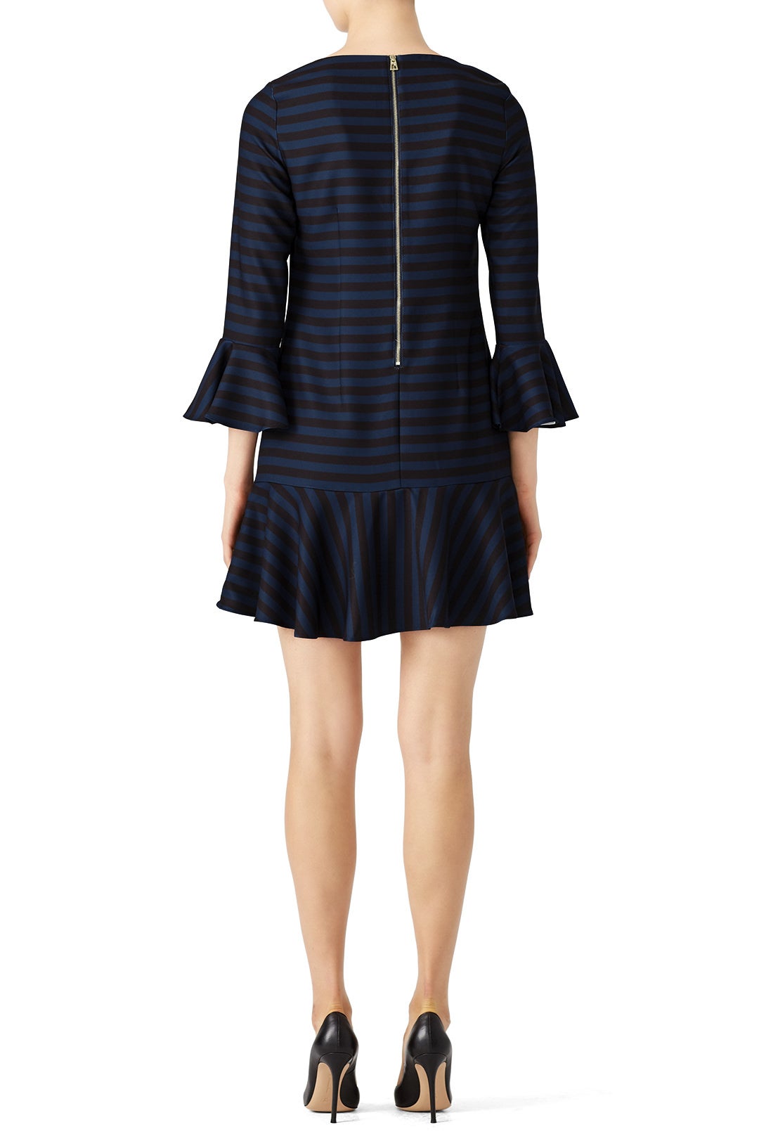 Striped Flounce Dress by Sail to Sable 2