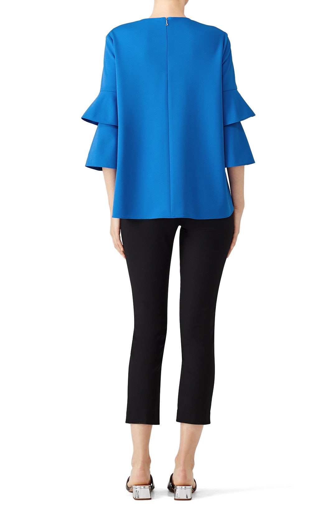 Elbe Blue Top by Tibi 1