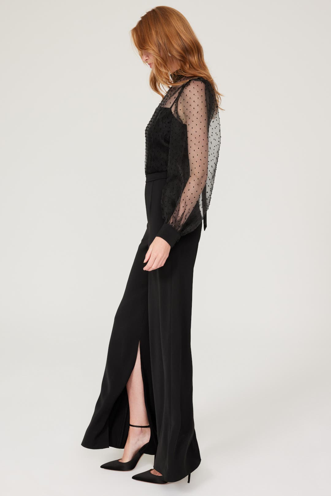 ワンピース BLACK HALO (0size) Amaryllis 2PC Jumpsuit – Black Halo