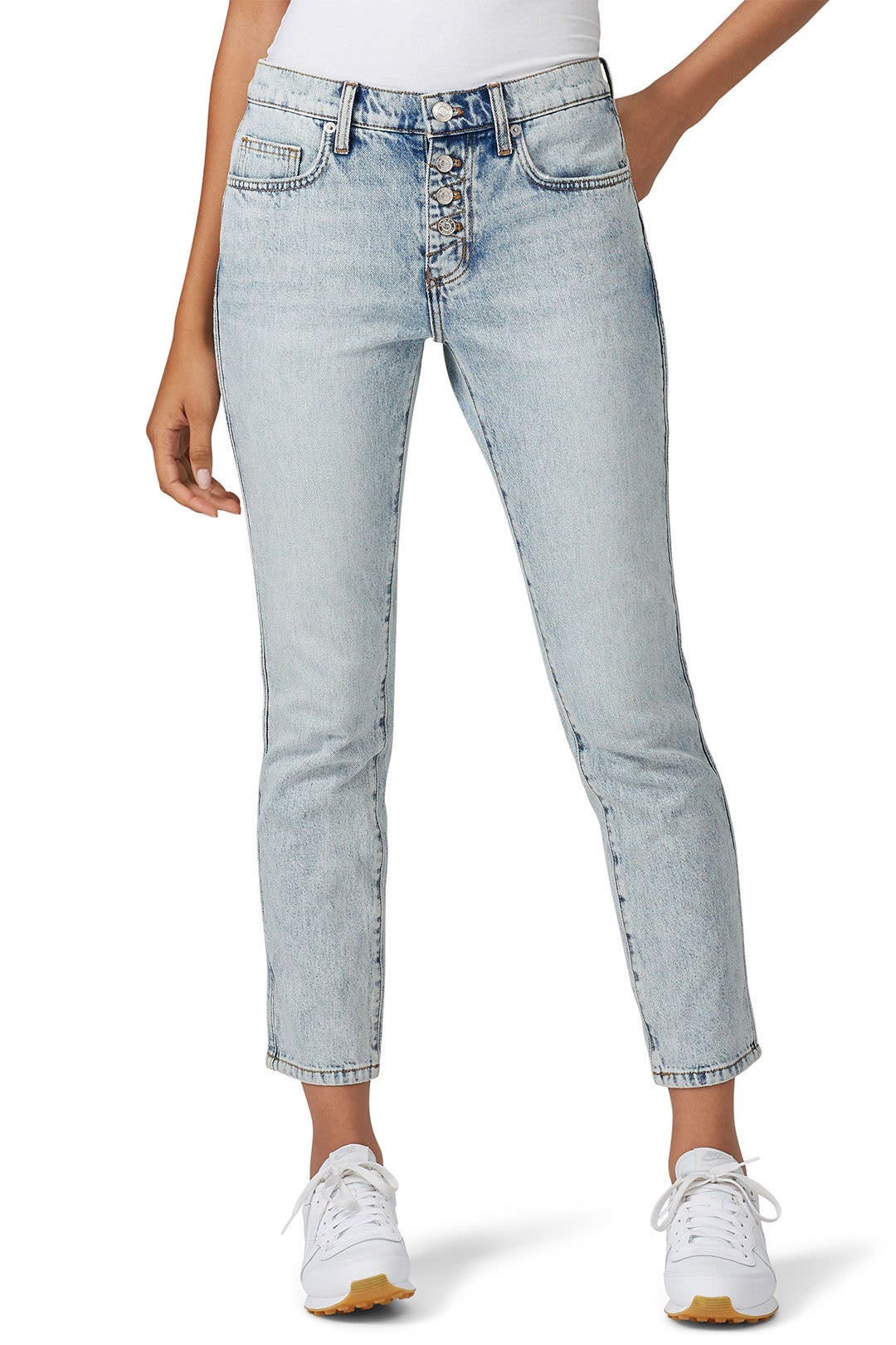 The Zig Zag Fling Rigid Jean by Current/Elliott 1