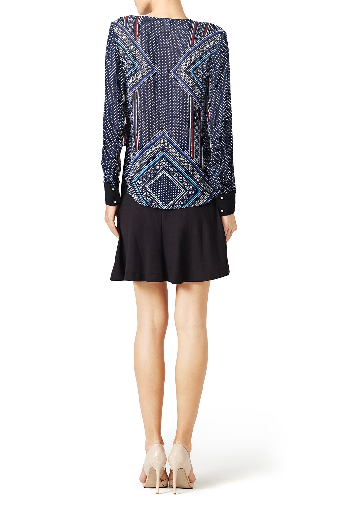 Swirl Blouse by Derek Lam 10 Crosby 2