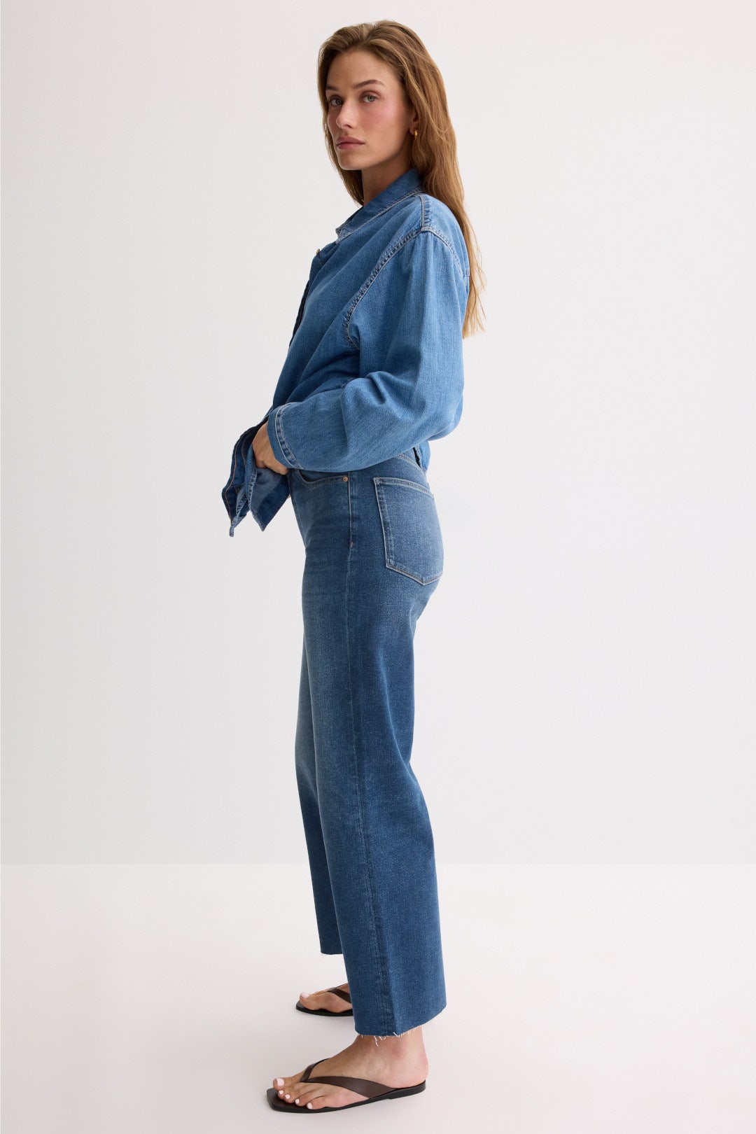 Karmine Refined Wide Leg Jeans by DL1961 1