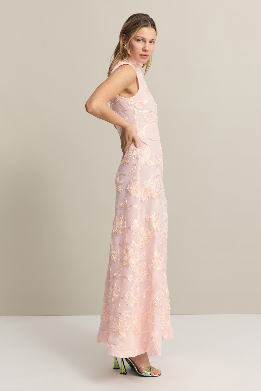 Flower Mesh Maxi Dress by ROTATE Birger Christensen | Rent