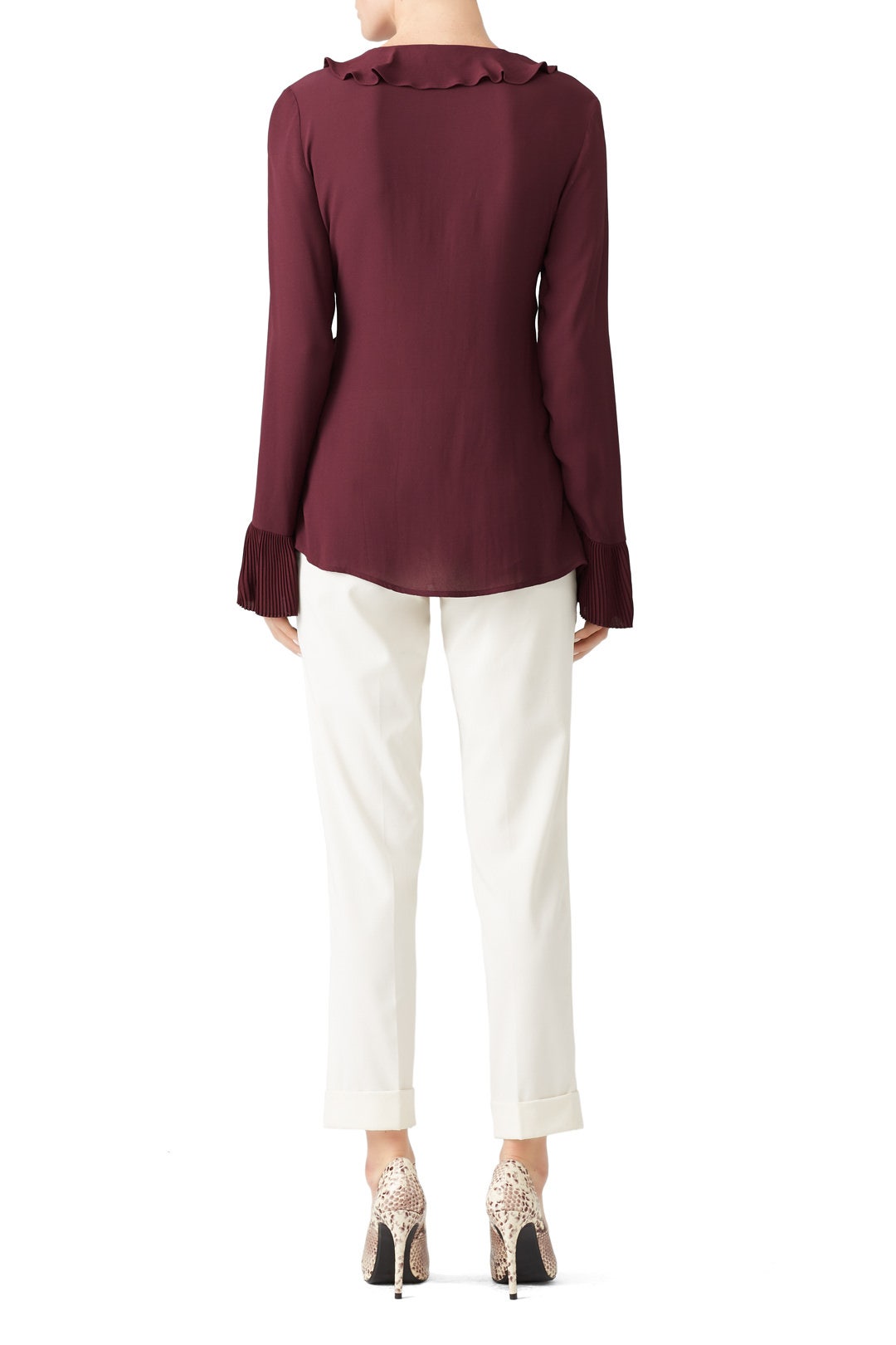 Gabriella Wrap Blouse by Charli 1