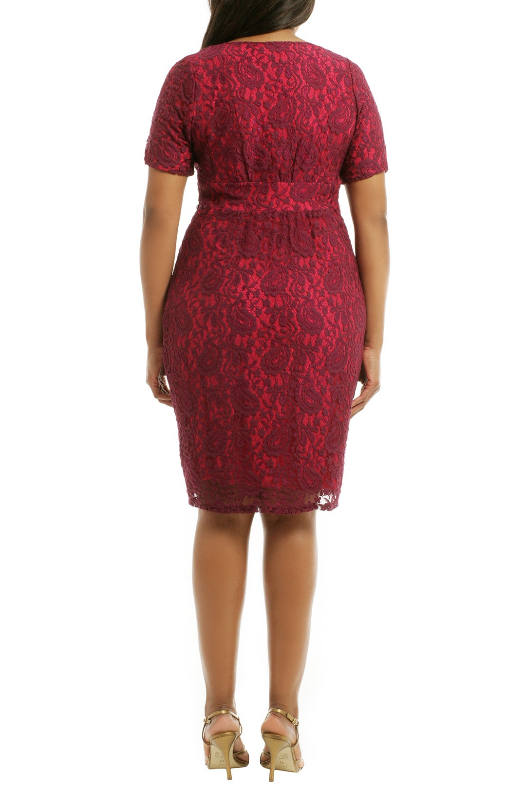 Berry Melina Dress by Igigi 1