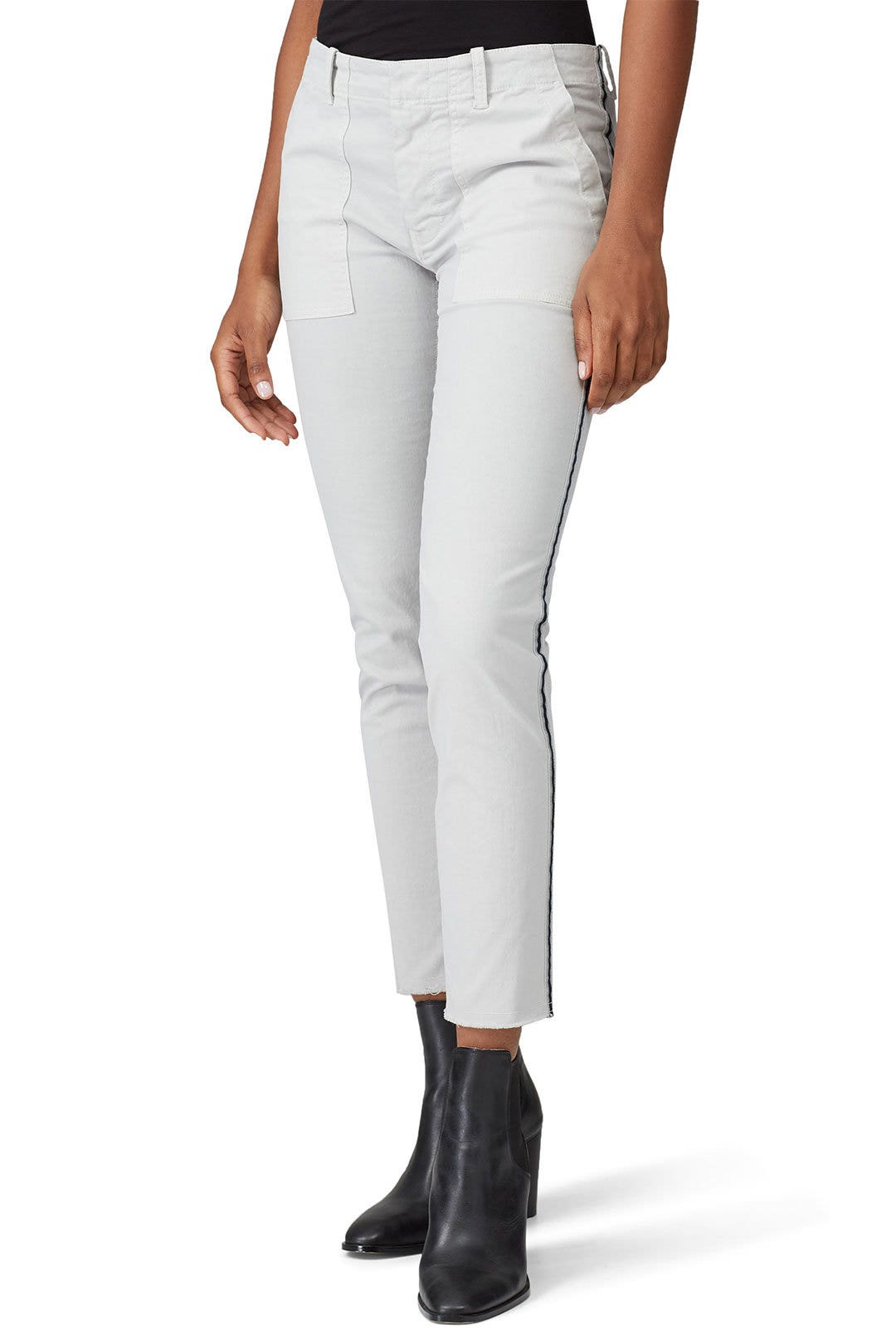 Grey Jenna Pants by Nili Lotan 1