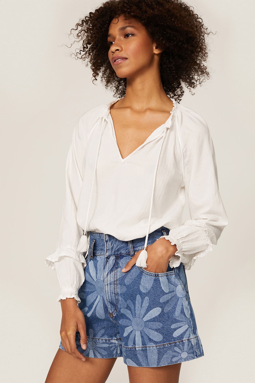 Isaac Denim Shorts by Sandro 1