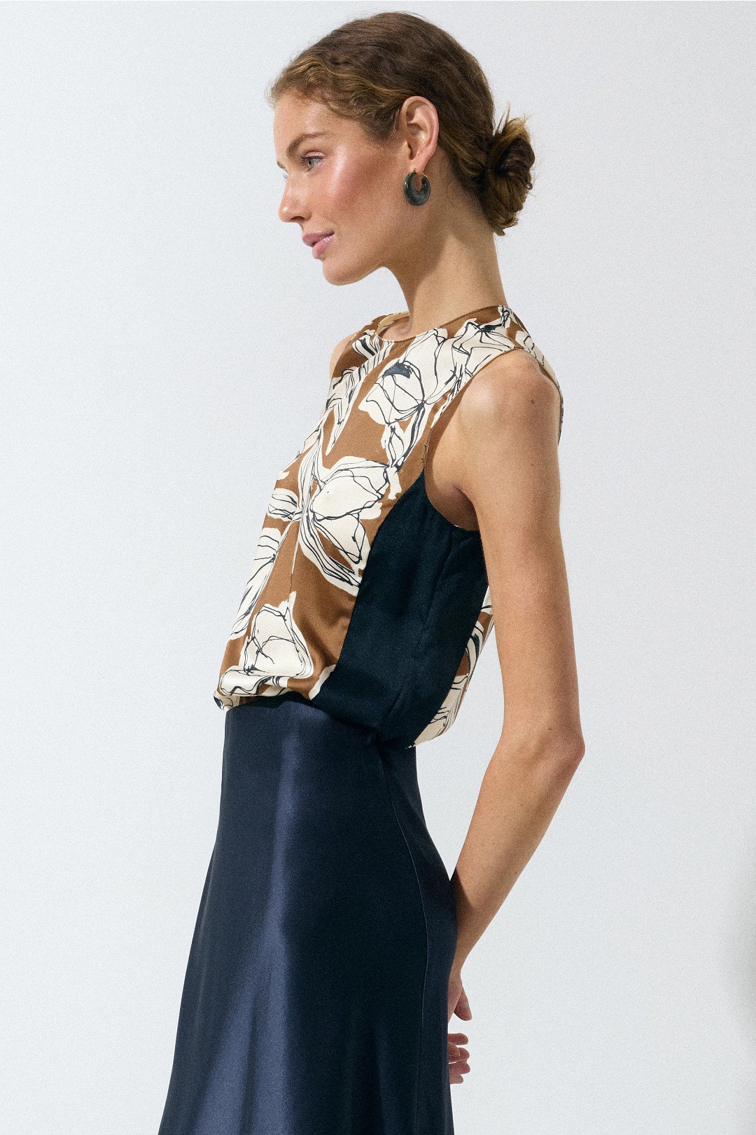 Dell Floral Printed Tank Top by Tanya Taylor 1