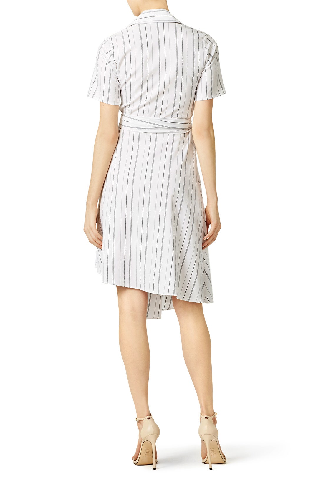 White Stripe Vivien Dress by Alexis 1