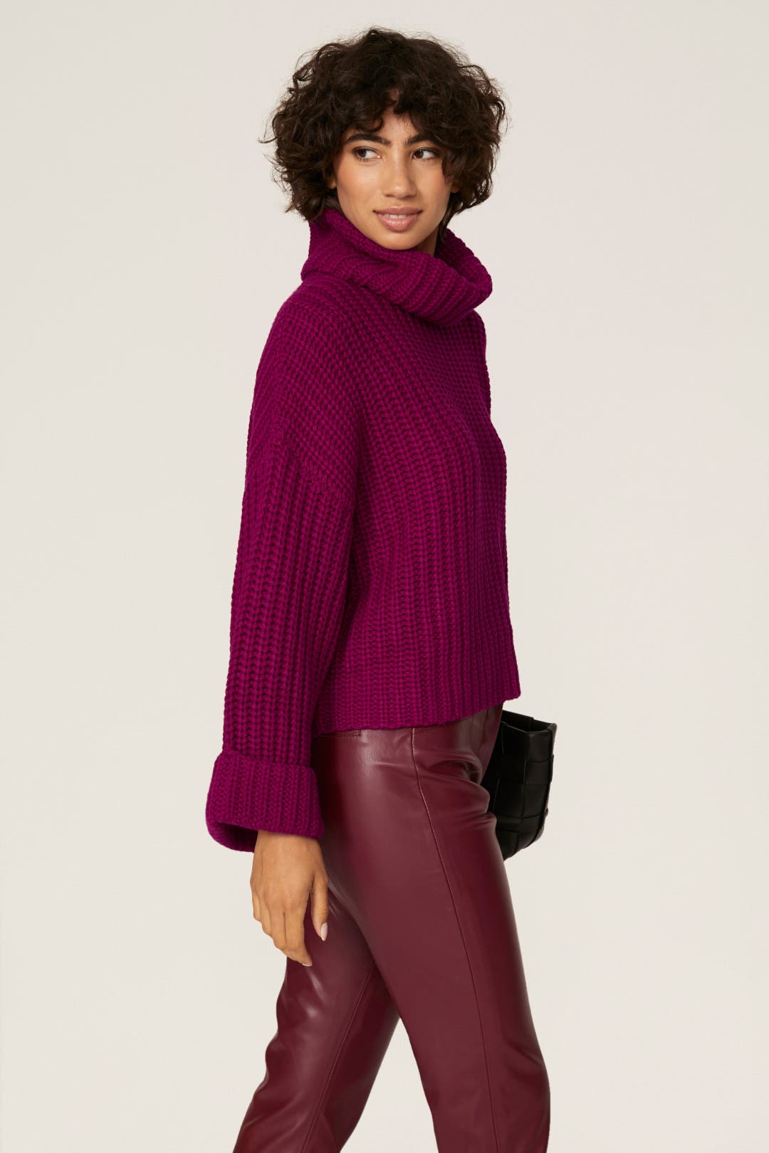 Cropped Turtleneck Sweater by Peter Som x RTR | Rent the Runway