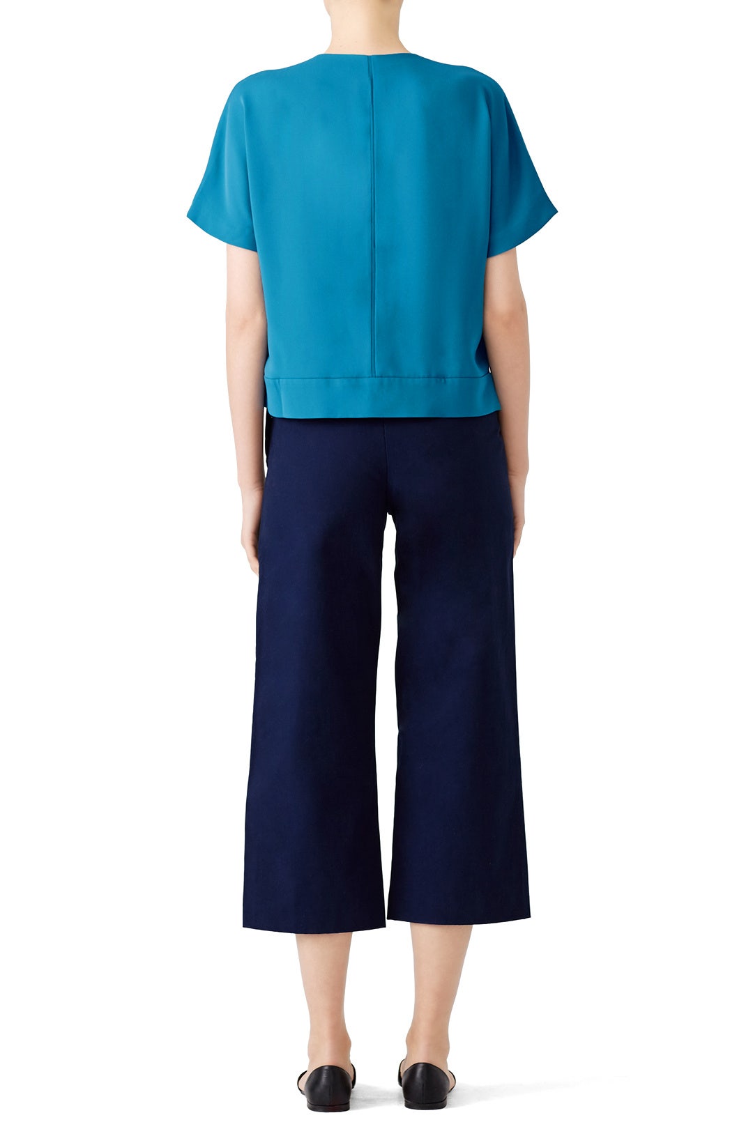 Cerulean Vera Blouse by Cooper & Ella 1