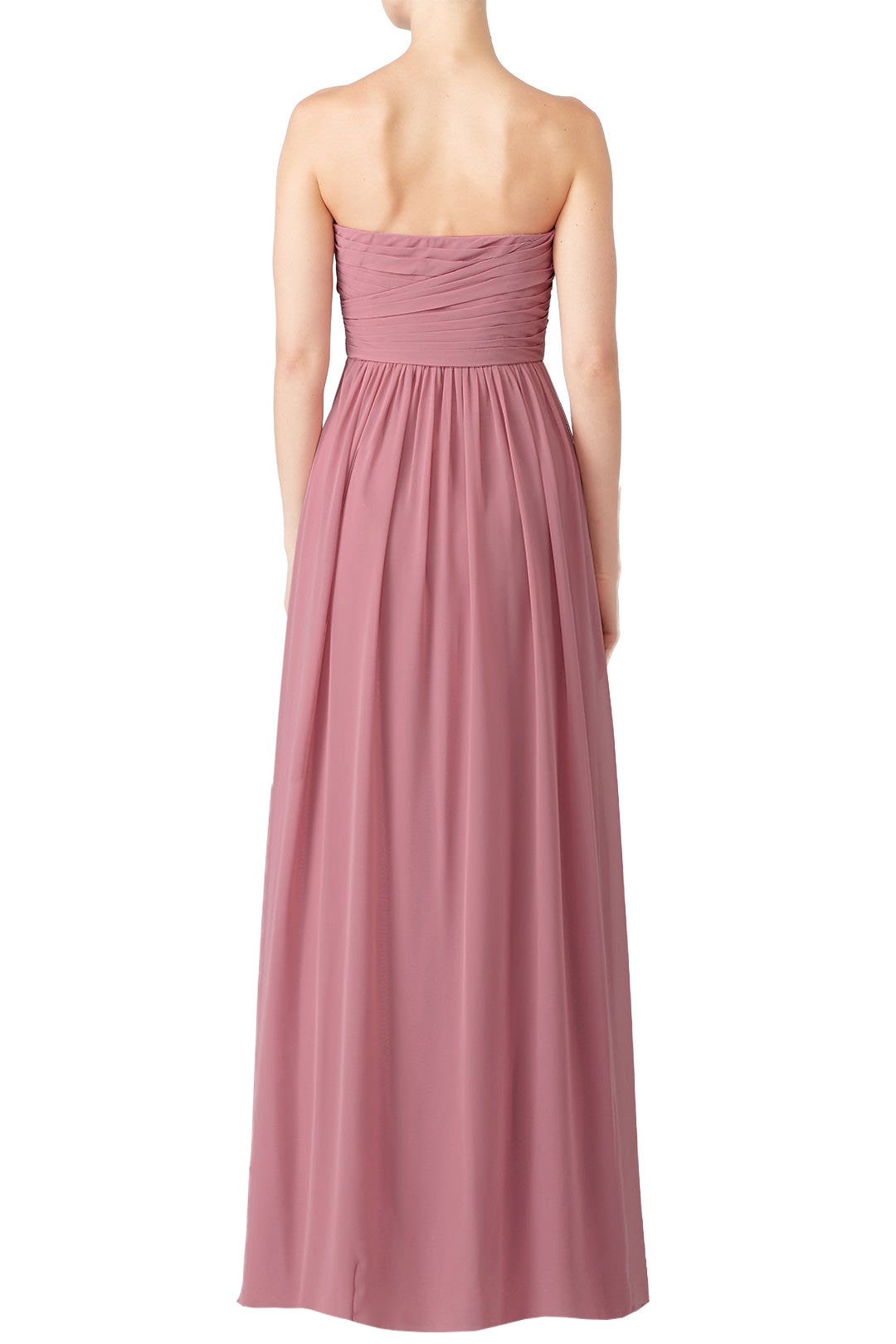Cerise Madeline Gown by Monique Lhuillier Bridesmaid 1