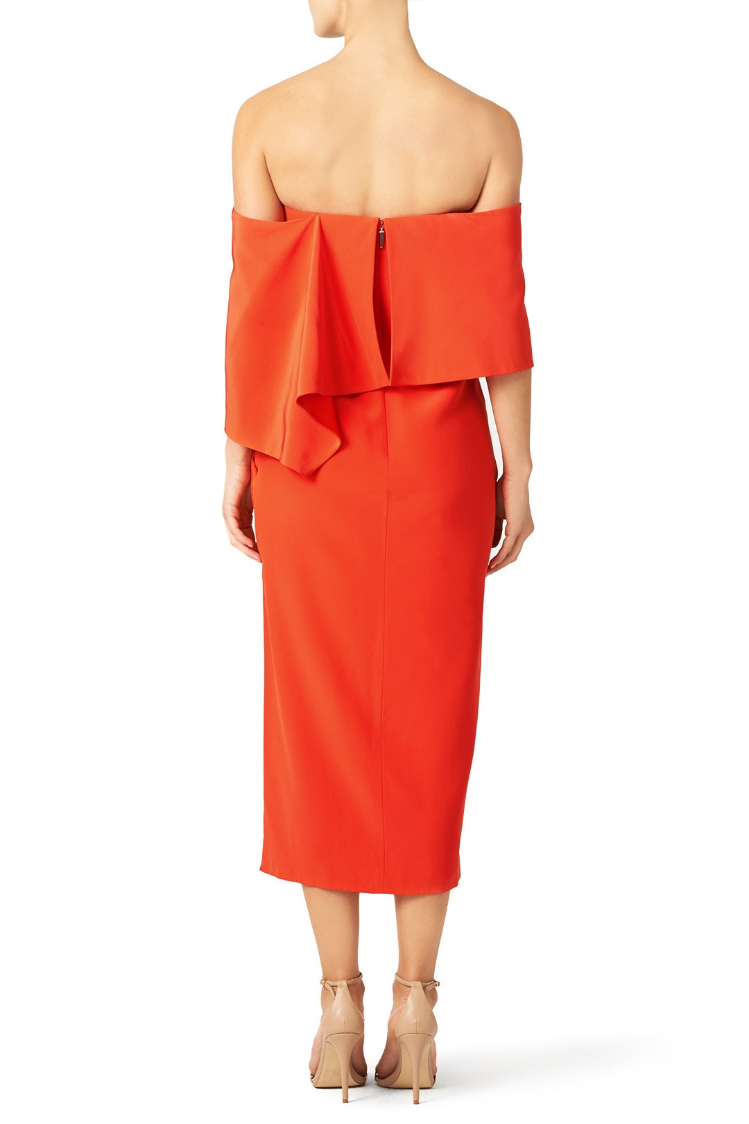 Red Slip Tier Dress by Prabal Gurung 1