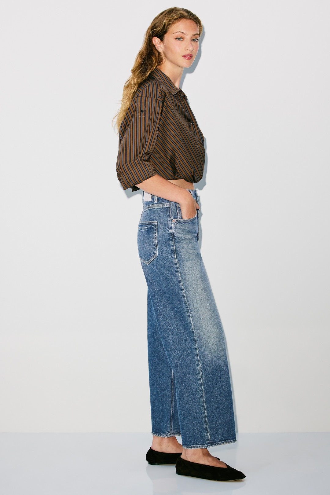 Cameron Ankle Seamed Beltloops Jeans by PAIGE 1