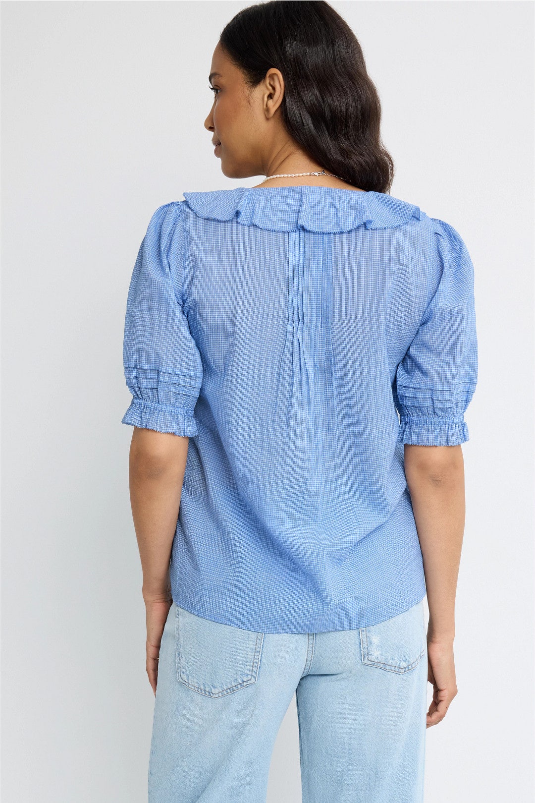 Plaid Lou Lou Blouse by HATCH 2