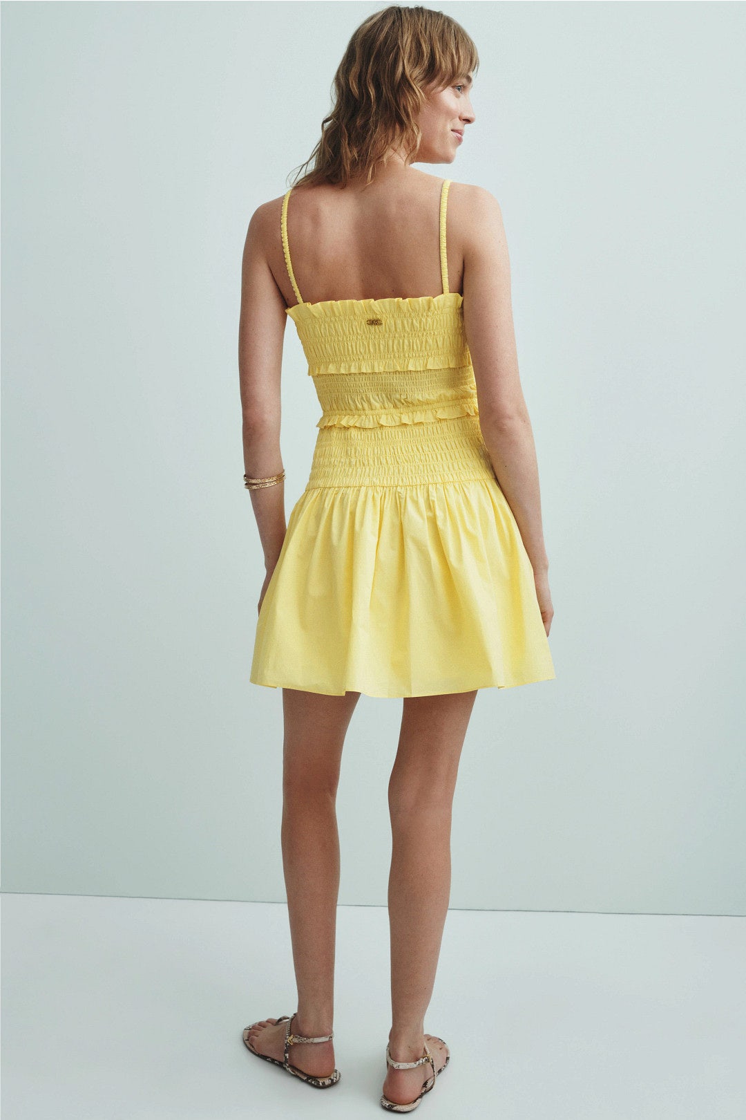 Smocked Mini Dress by MICHAEL KORS 2