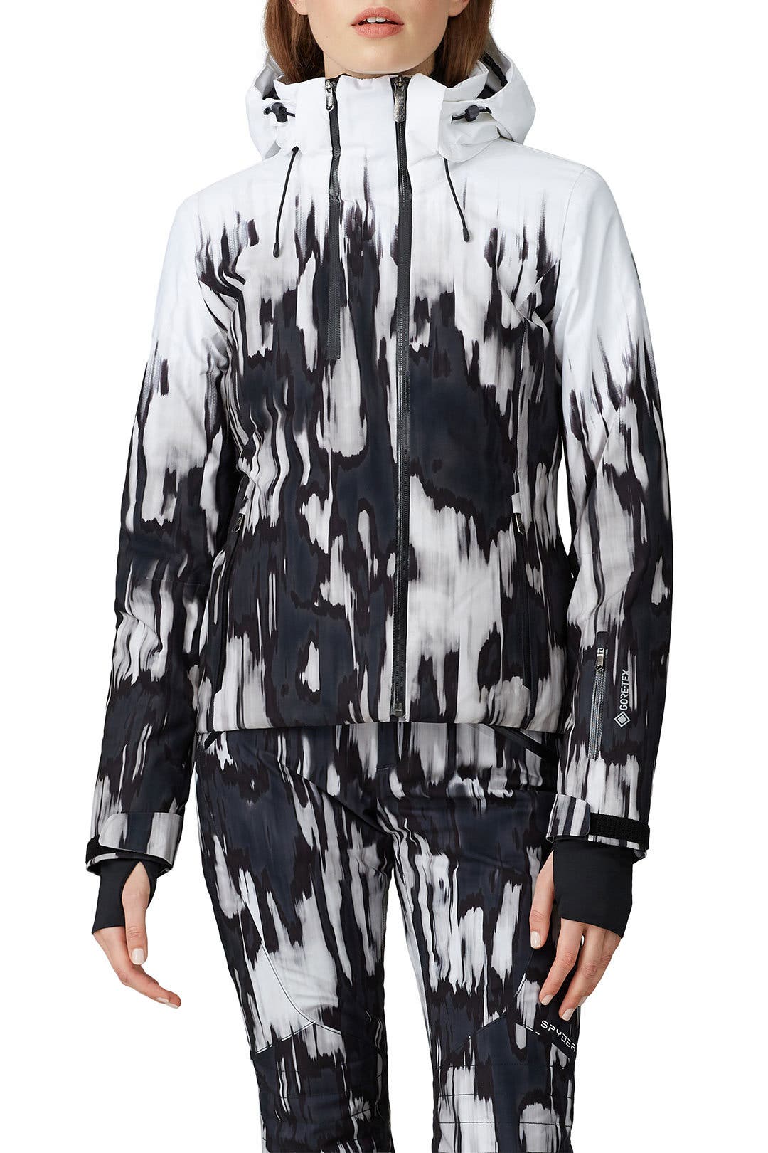 Splatter Print Inspire Ski Jacket by SPYDER | Rent the Runway