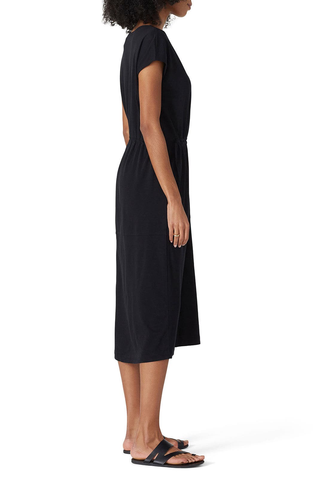 Popover V-Neck Tier Dress by VINCE. 2