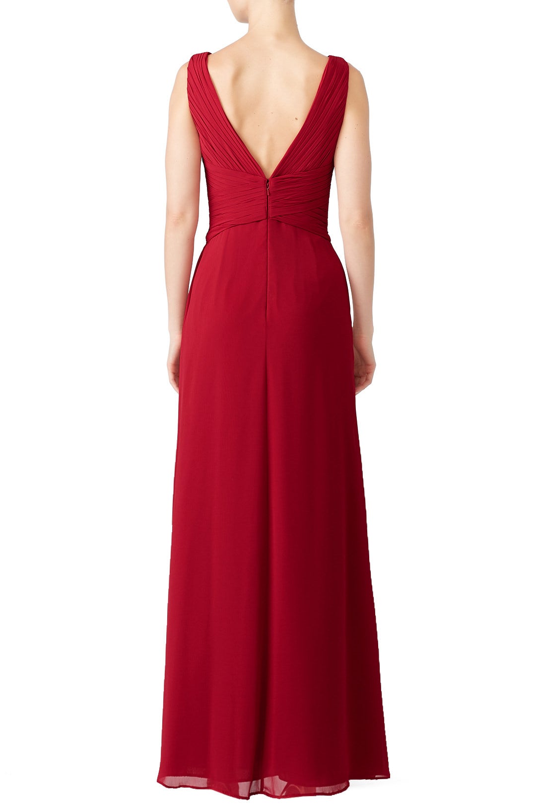 Red Maria Gown by WATTERS 2