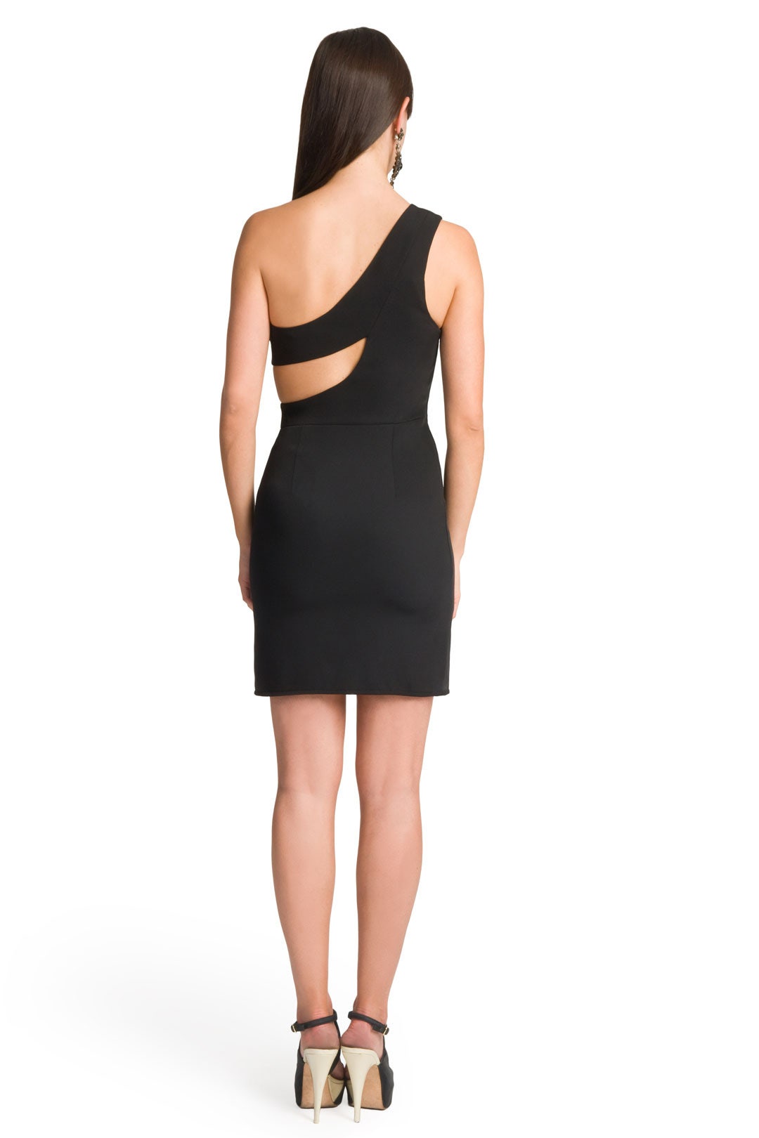 Cut Out One Shoulder Dress by Black Halo 1