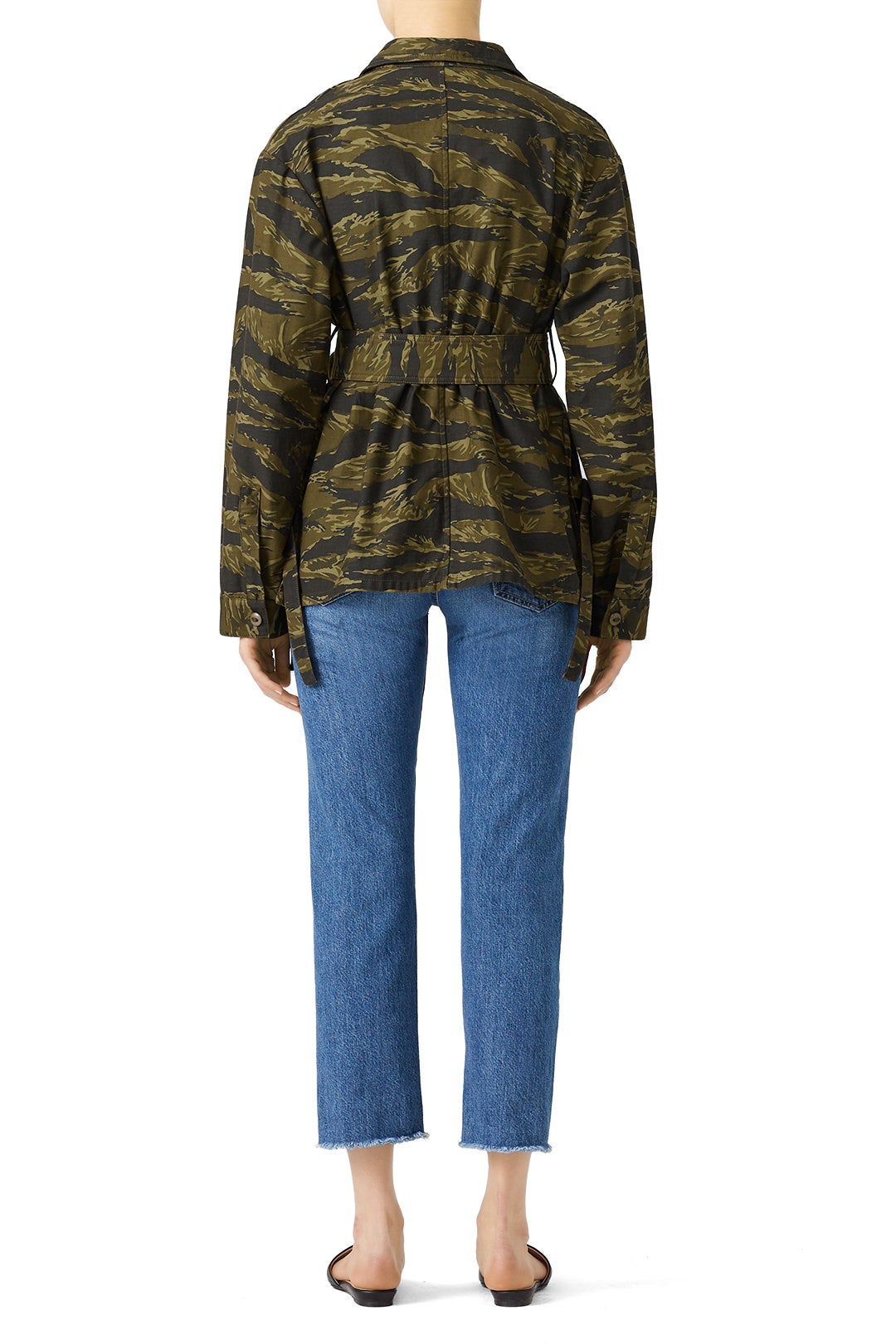 Camo Print Jacket by Proenza Schouler White Label 1