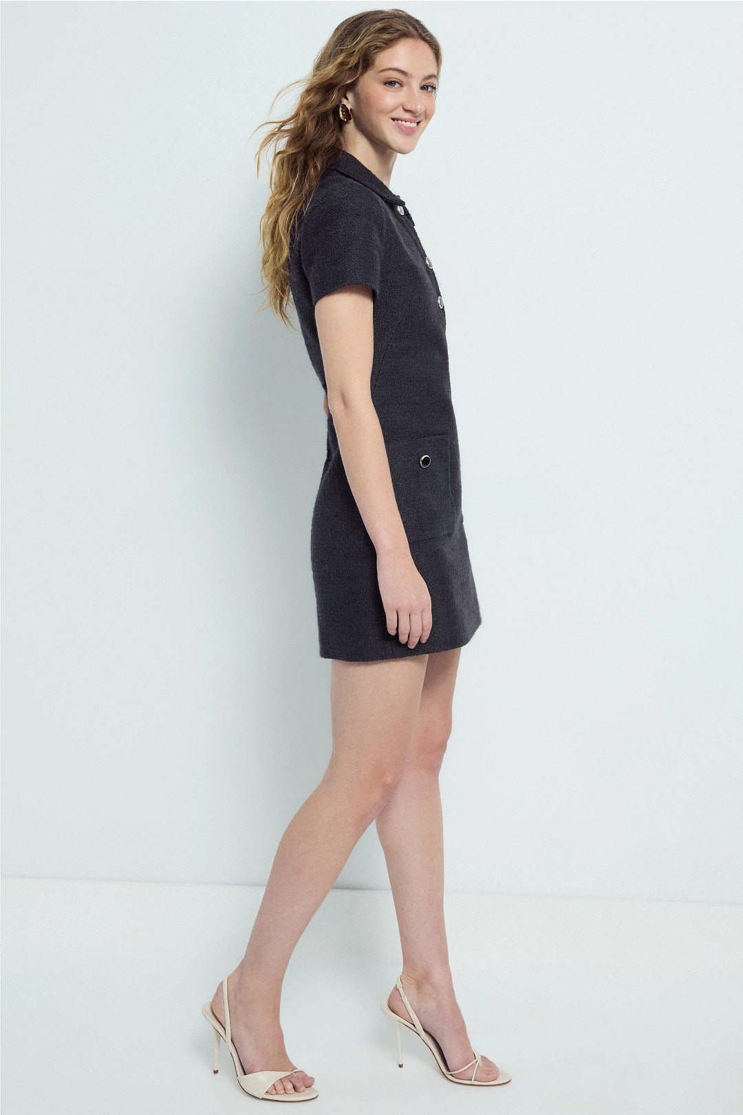 Marcie Short Sleeved Mini Dress by A.L.C. 1