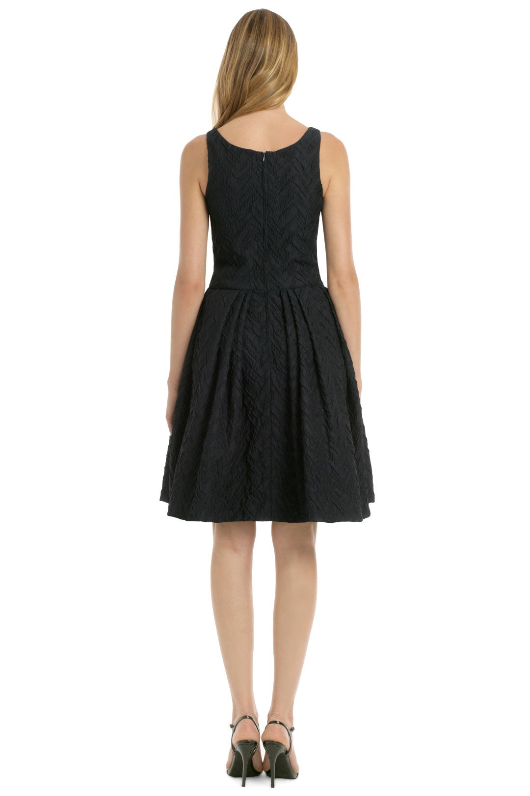 Navy Metropolitan Club Dress by Carolina Herrera 1