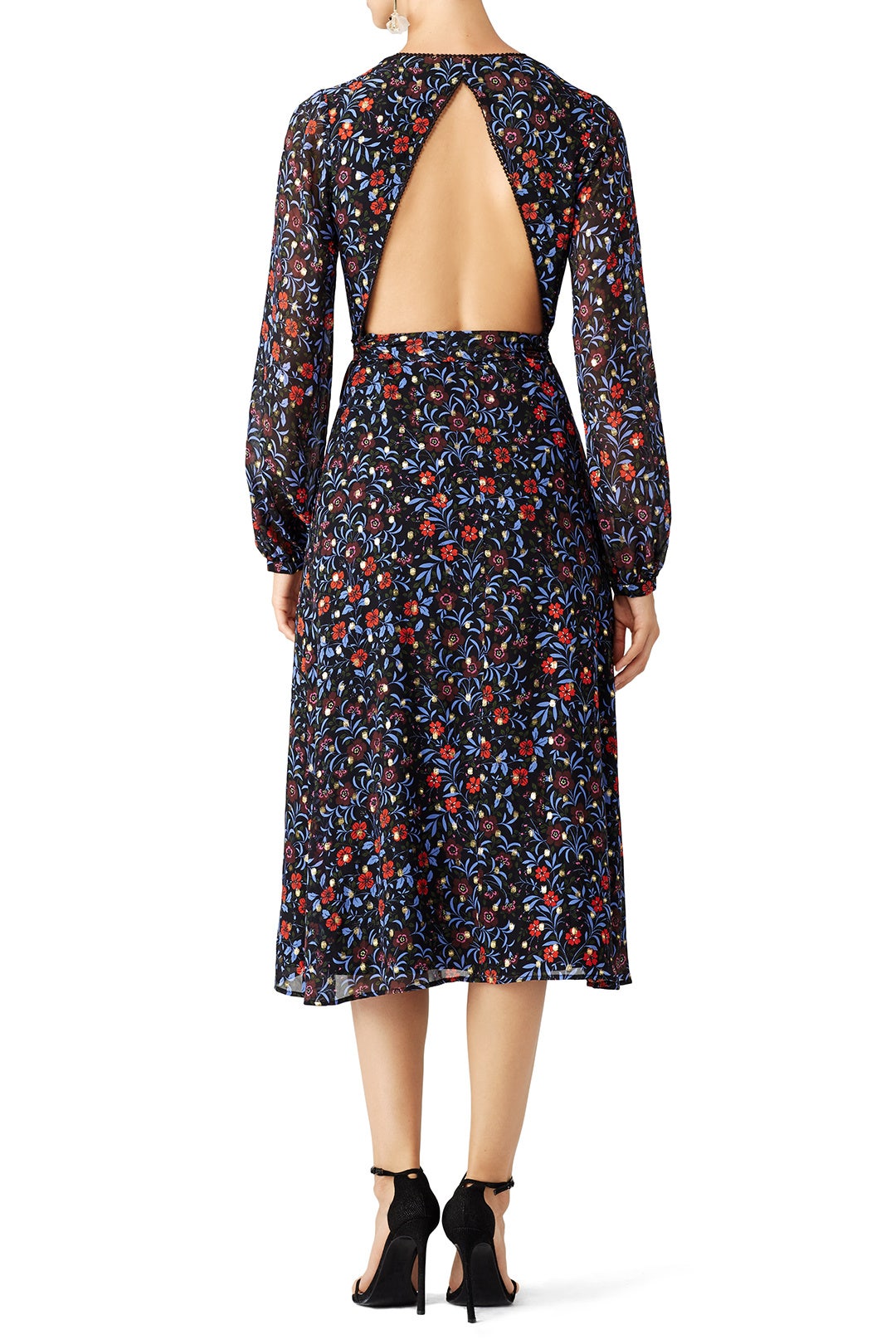 Folk Floral Wrap Dress by Cynthia Rowley 1