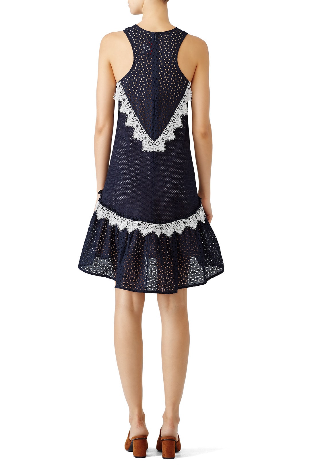 Navy Bell Dress by nha khanh 2