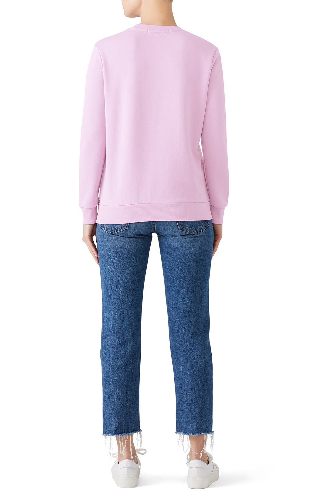 “Scotch & Soda” ガーメントダイアートワークスウェット Pink Scotch & Soda” ガーメントダイアートワークスウェット Pink