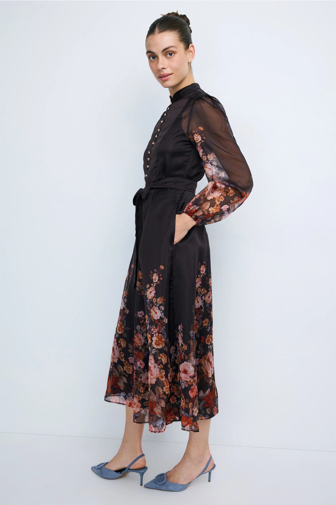 Organza Maxi Dress by Ted Baker London | Rent the Runway