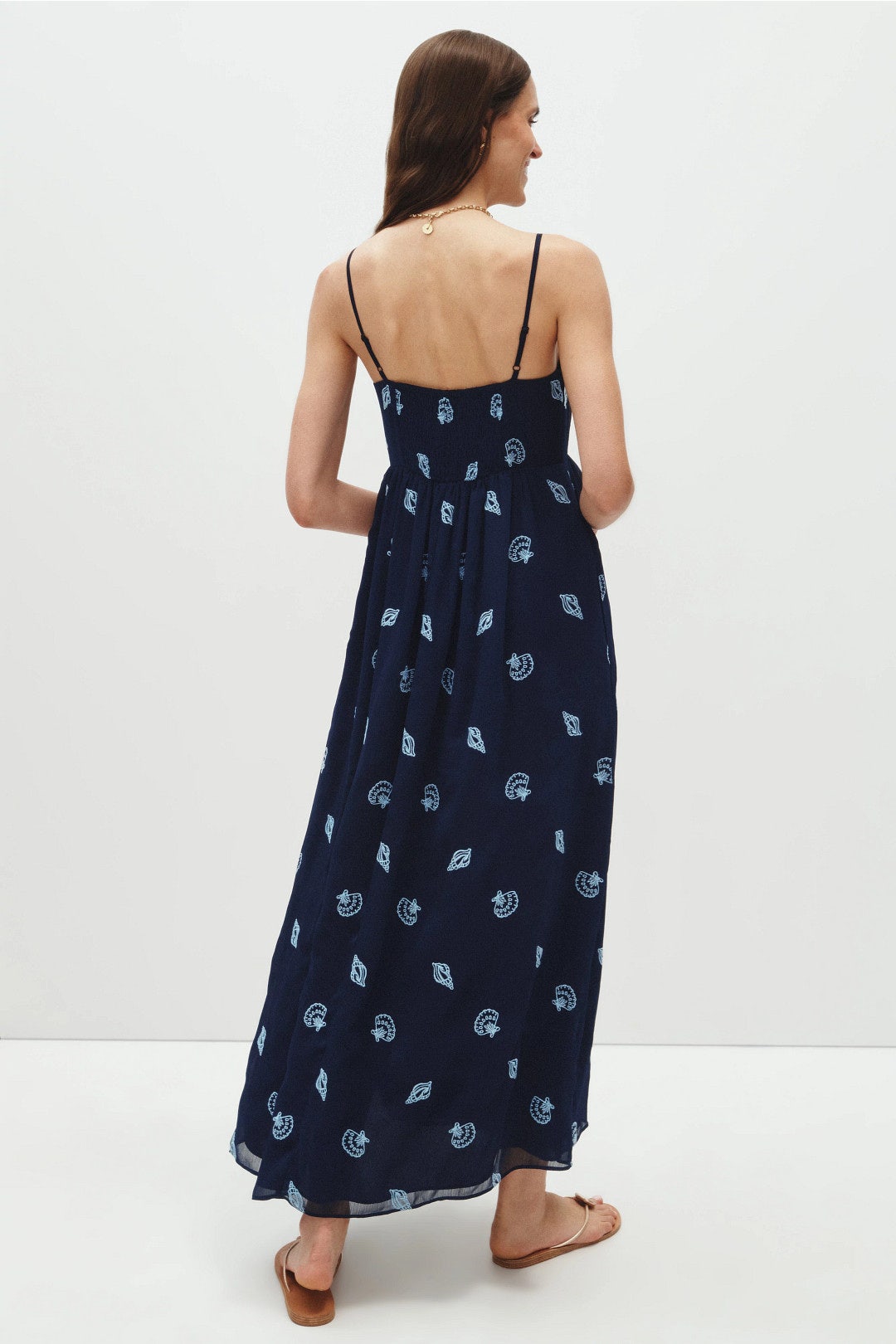 chinese dress ladies Nessa Light Blue 3D Floral Square-Neck Maxi Dress With Sheer Skirt – Club L  London main image 1