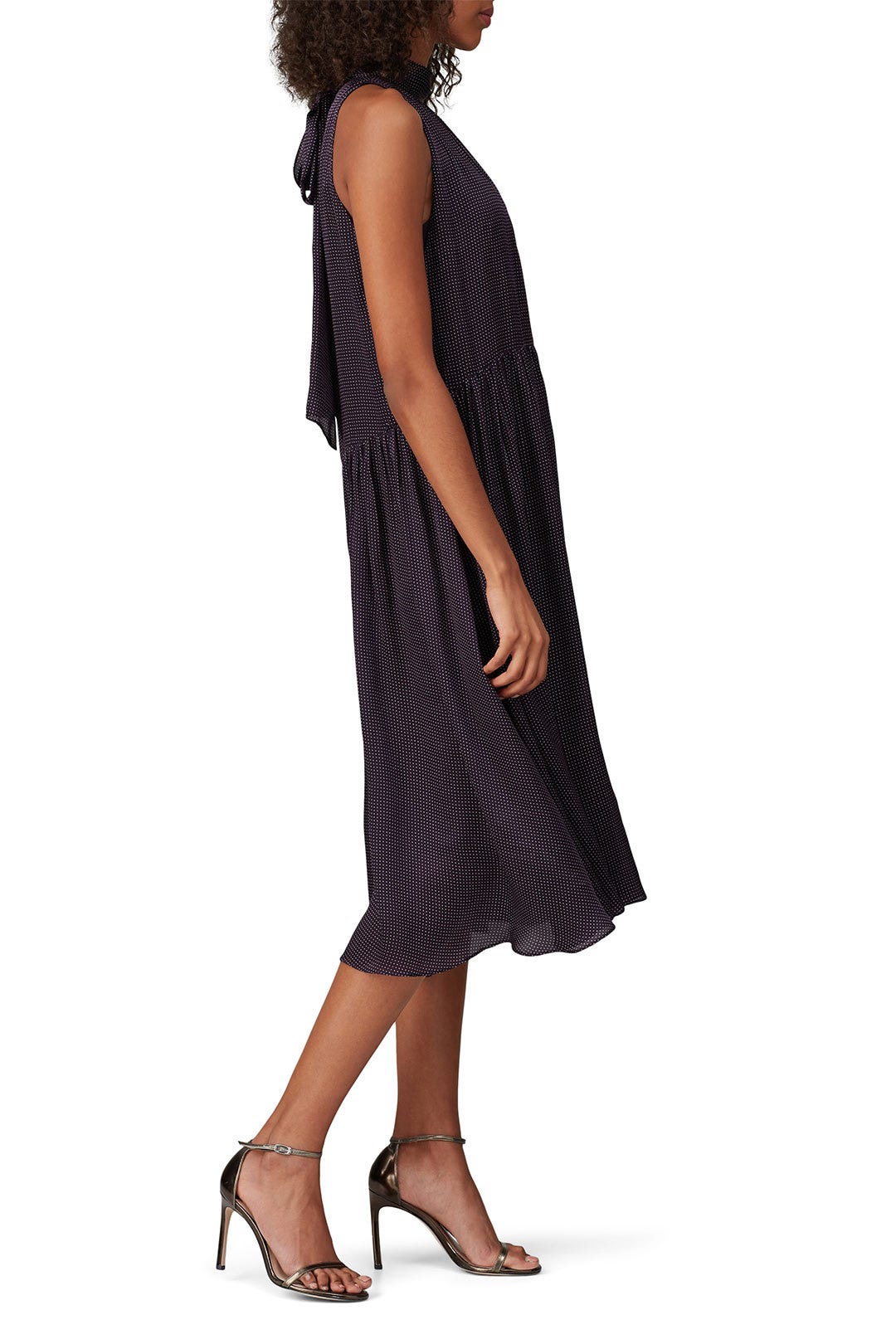 Silk Tie Back Dress by Club Monaco 1