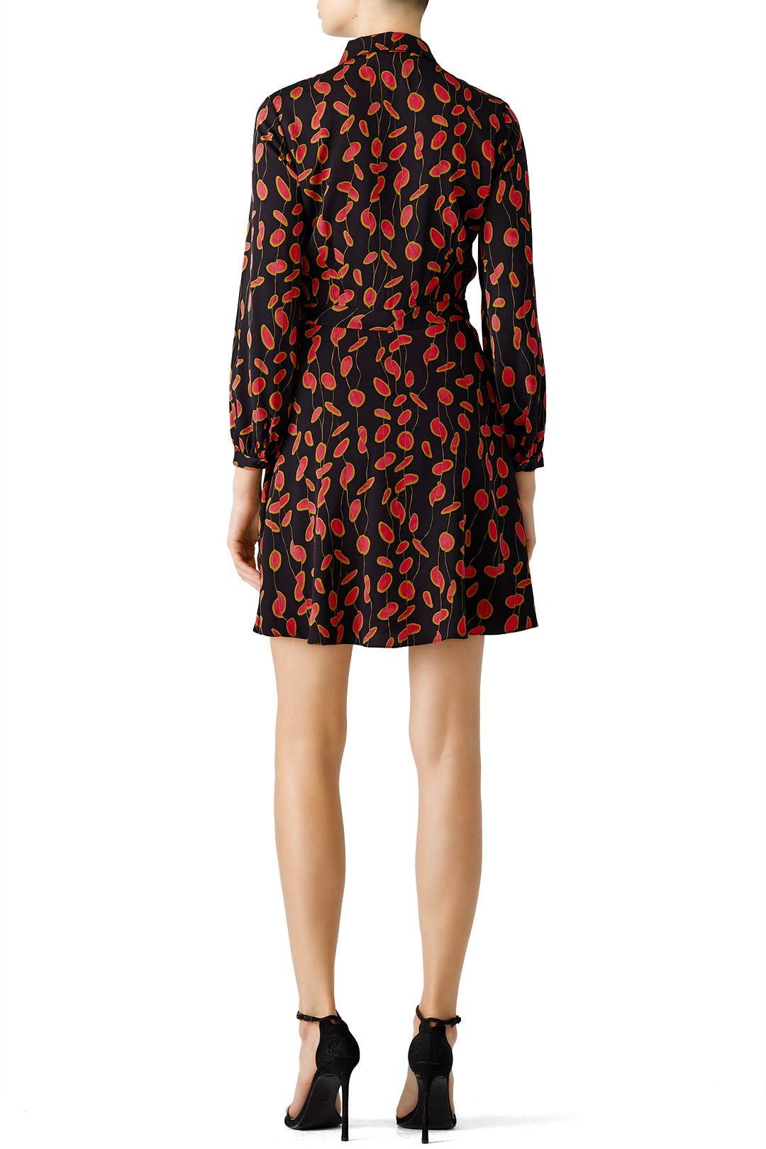 【DIANE von FURSTENBERG】カイリードレス Diane von Furstenberg Lovinia Dress in Scribble Garden White