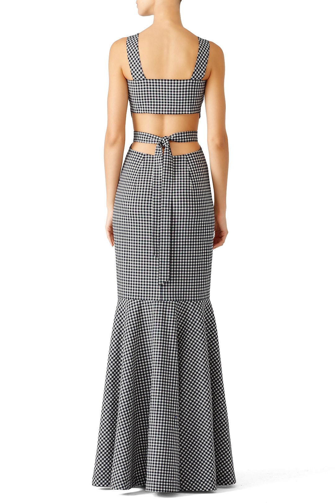 Judith Gingham Maxi by Marissa Webb 1