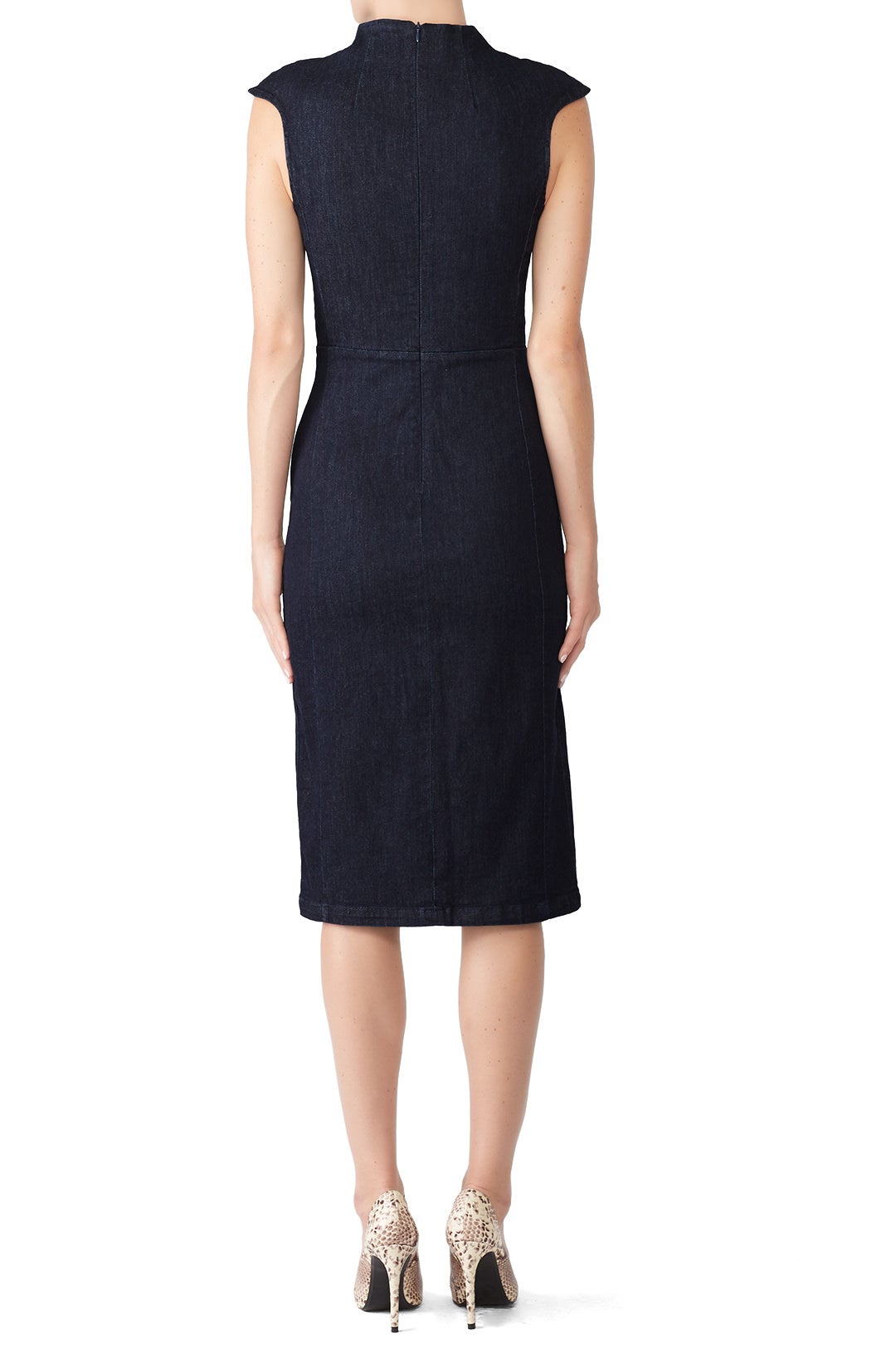 Indigo Denim Sheath by Alexia Admor 1