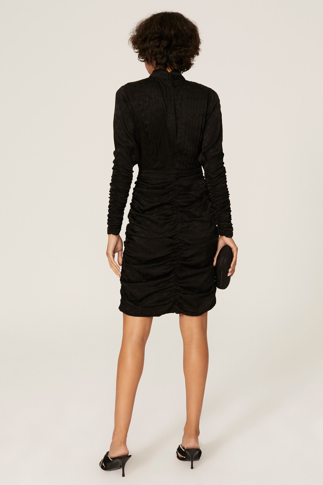 Ariana Ruched Dress by Hunter Bell 1