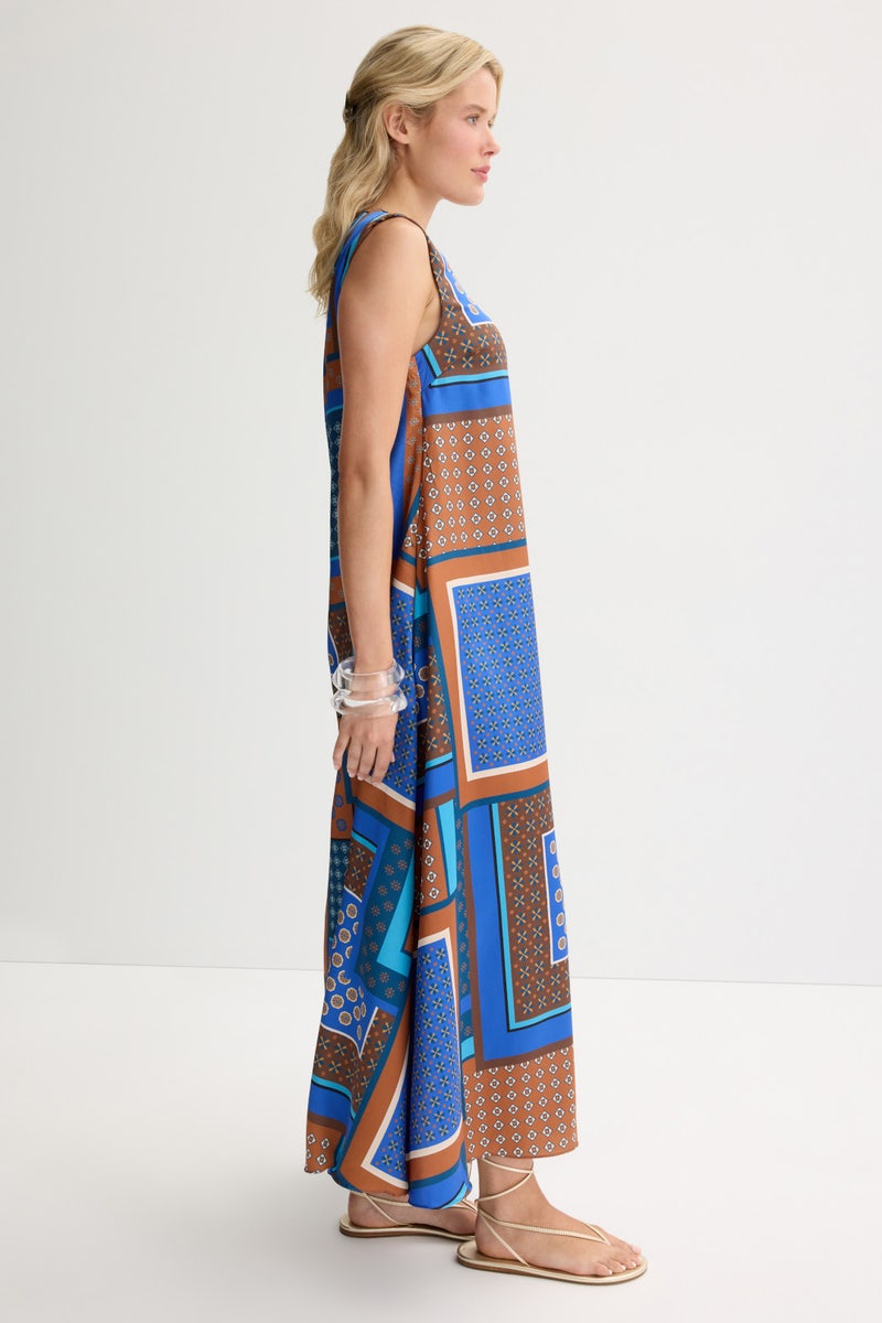 Blue Sylvie Dress by MISA Los Angeles - Photo 1