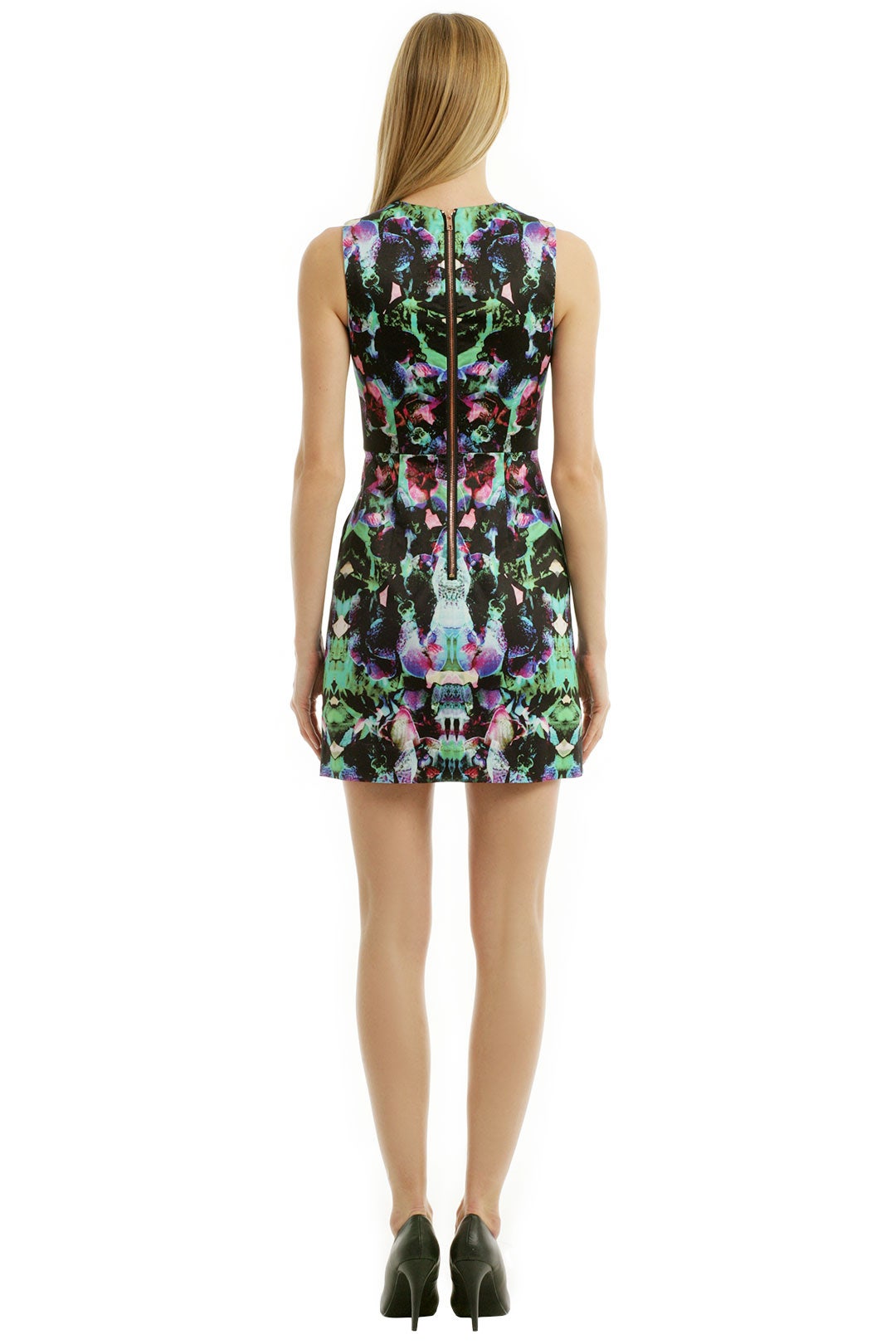 Electric Hologram Dress by Milly 1