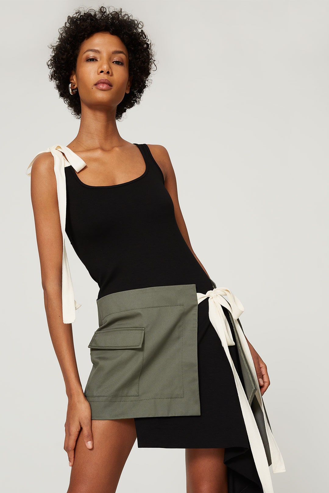 Draped T-Shirt Dress by Monse 1